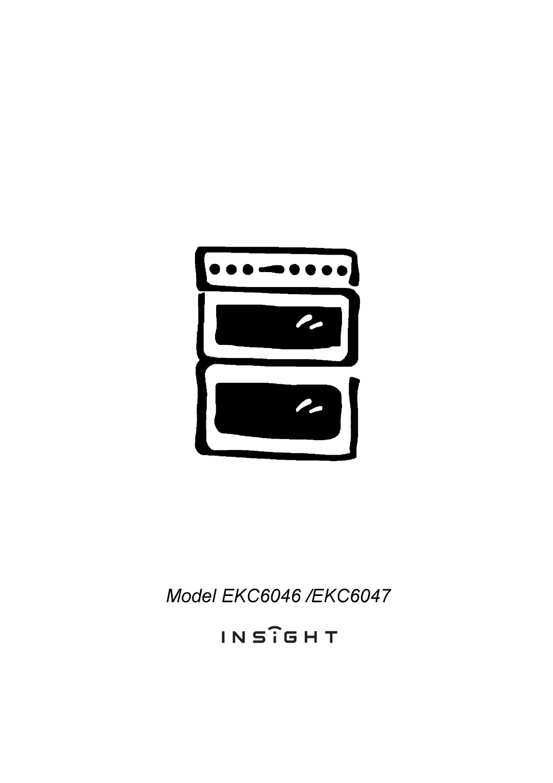 Electrolux 349095801 manual Model EKC6046 /EKC6047 