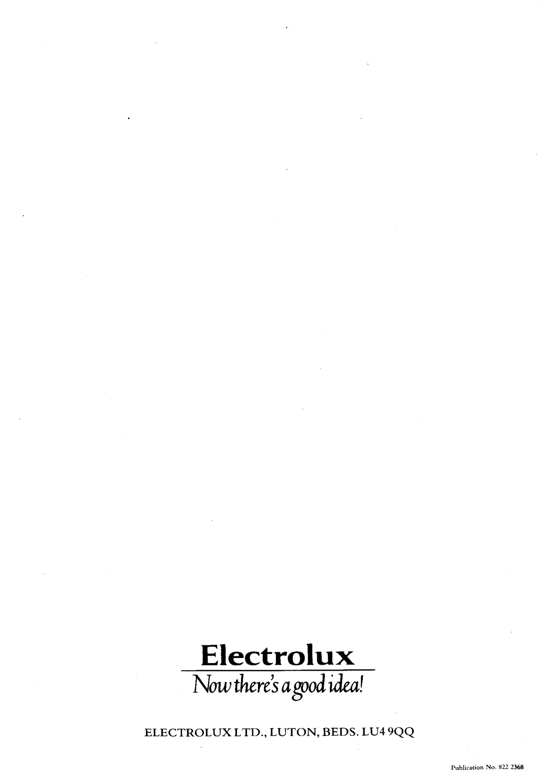 Electrolux 4061, 4065 manual 