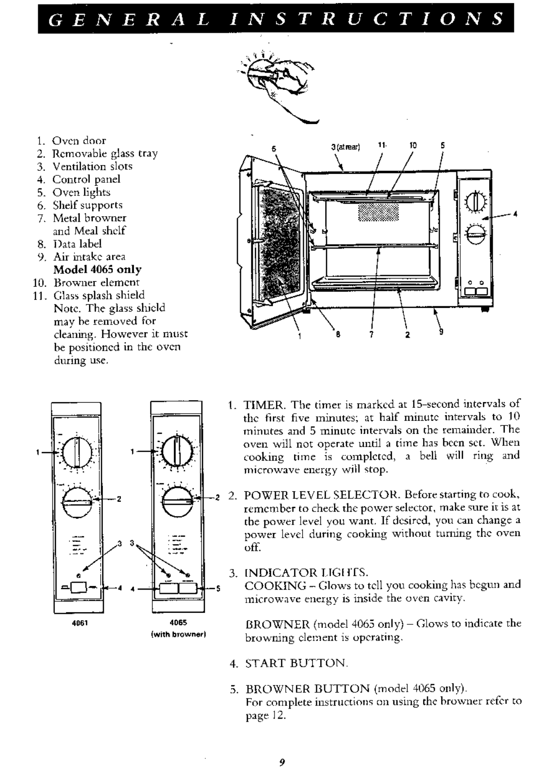 Electrolux 4065, 4061 manual 