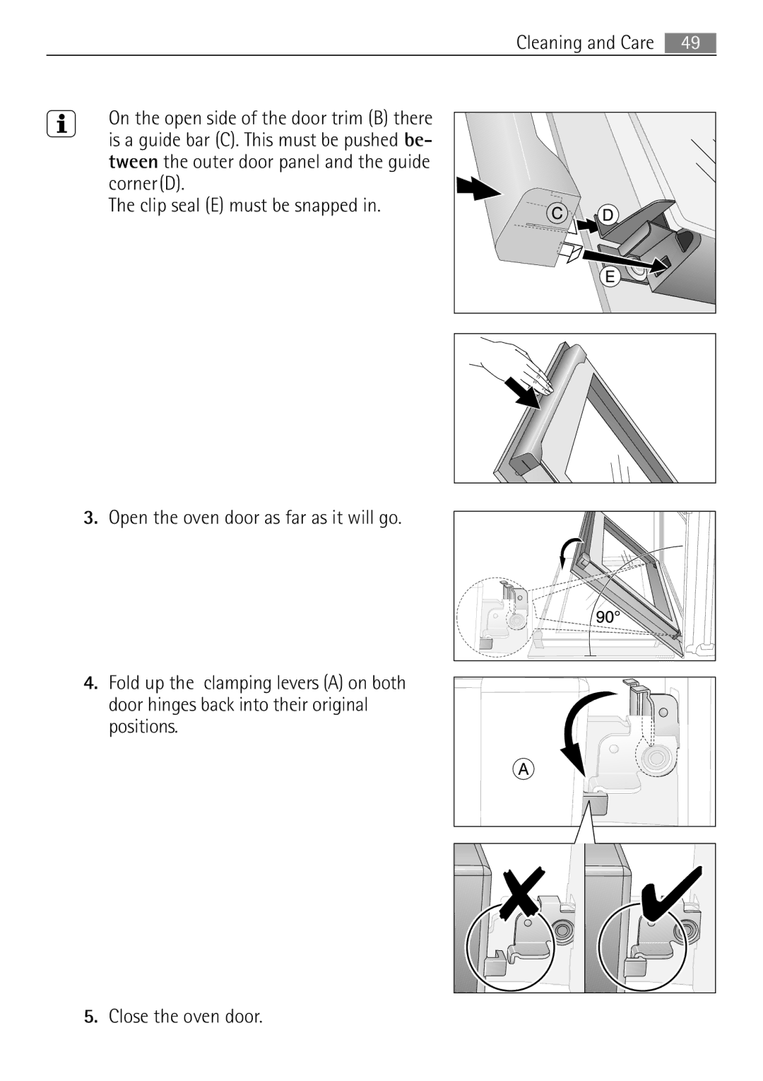 Electrolux 41016VH user manual Cleaning and Care 