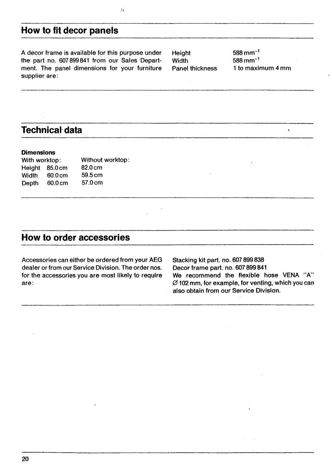 Electrolux 450 R manual 