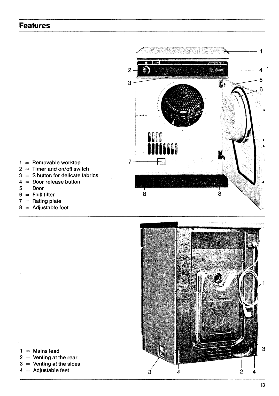 Electrolux 450 R manual 