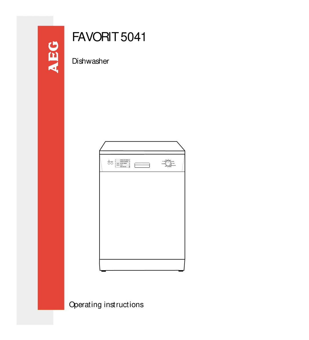 Electrolux 5041 operating instructions Favorit 