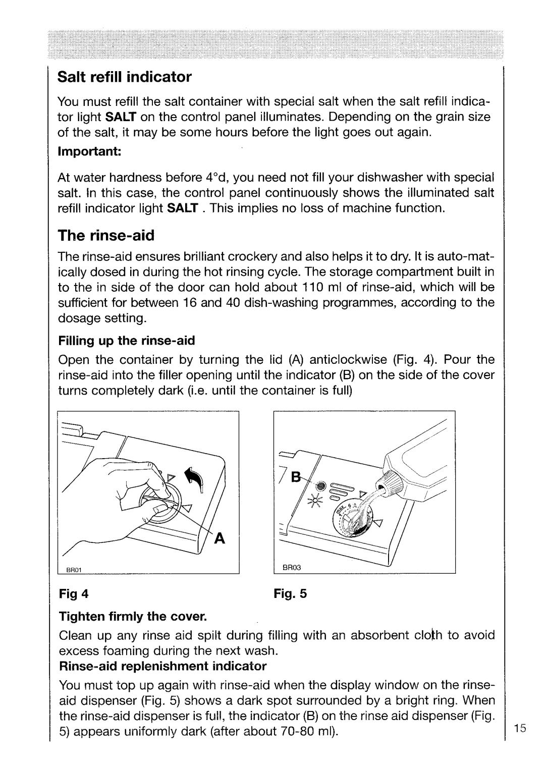 Electrolux 5050 VI manual 