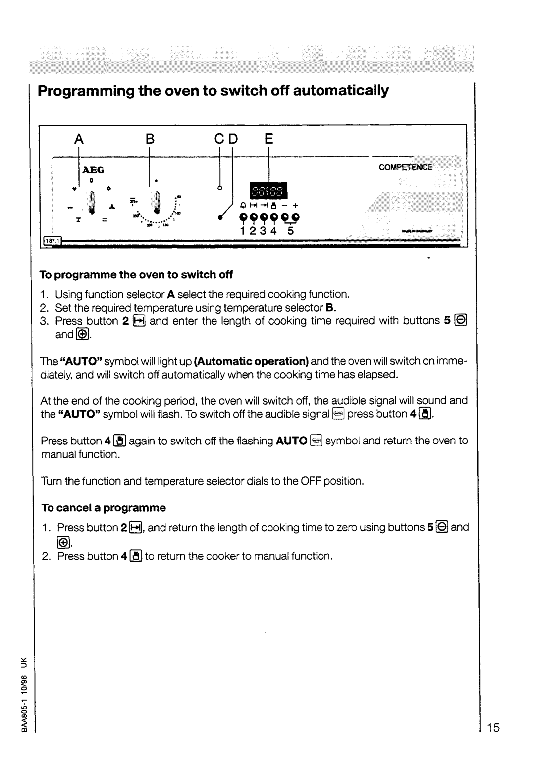 Electrolux 5051B manual 