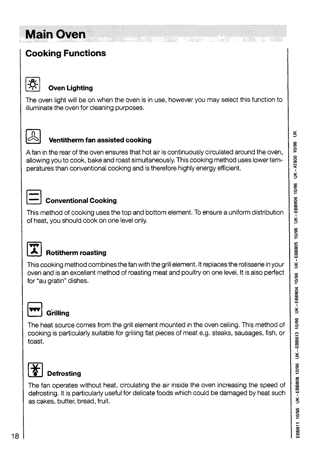 Electrolux 5051B manual 