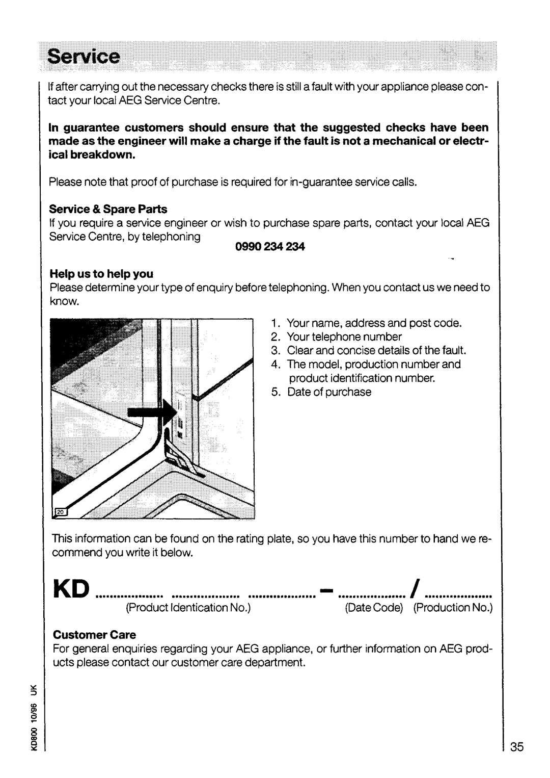 Electrolux 5051B manual 