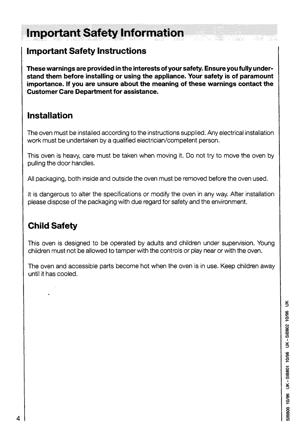 Electrolux 5051B manual 