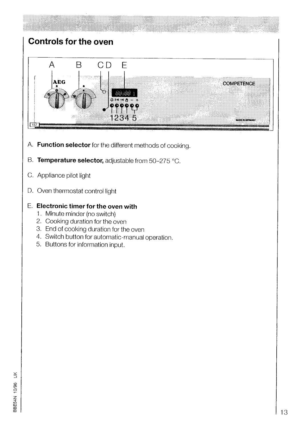 Electrolux 5201 B manual 