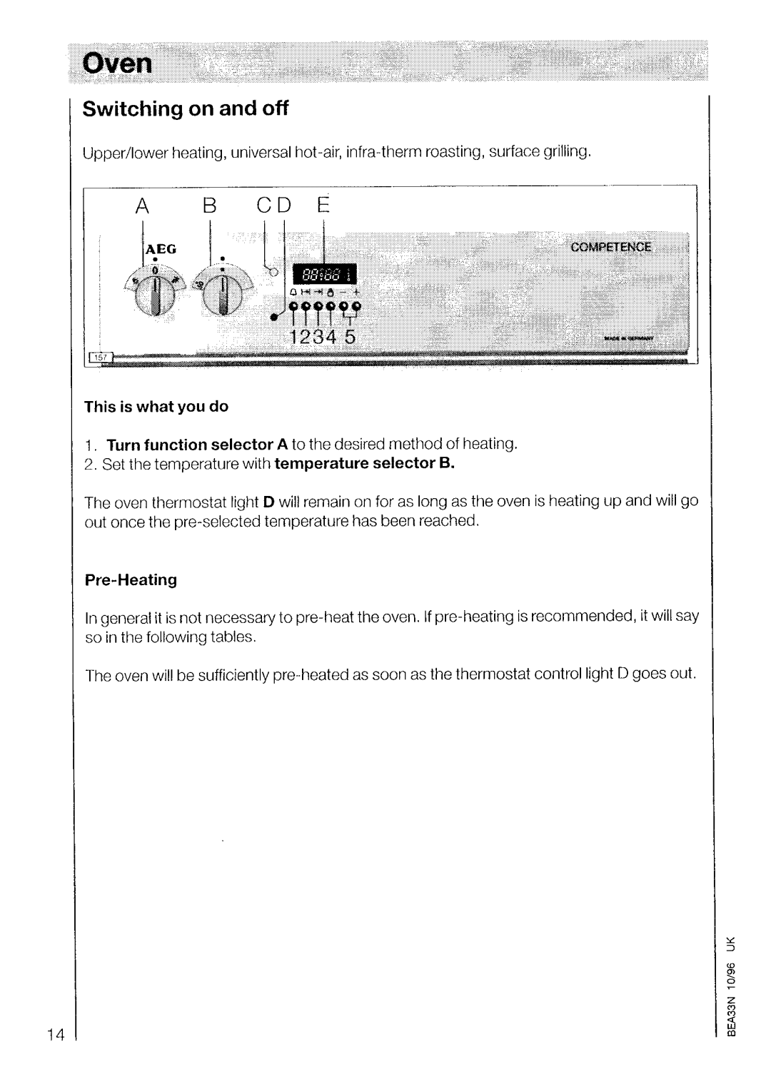 Electrolux 5201 B manual 