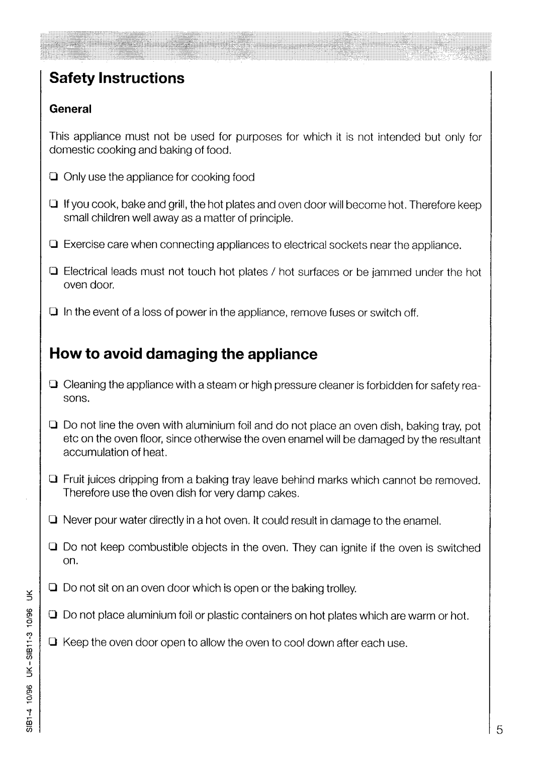 Electrolux 5201 B manual 