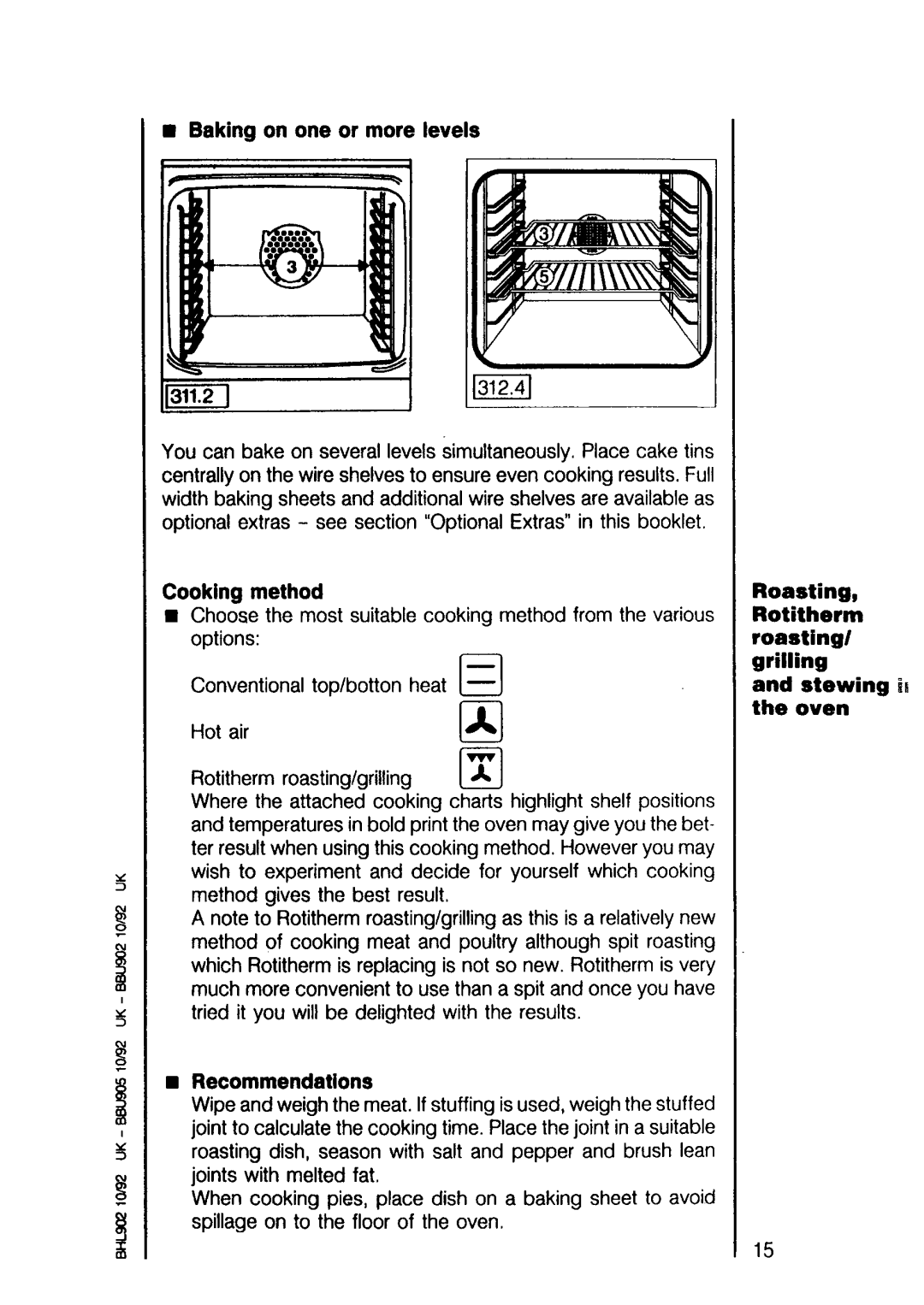 Electrolux 5330 B-m manual 