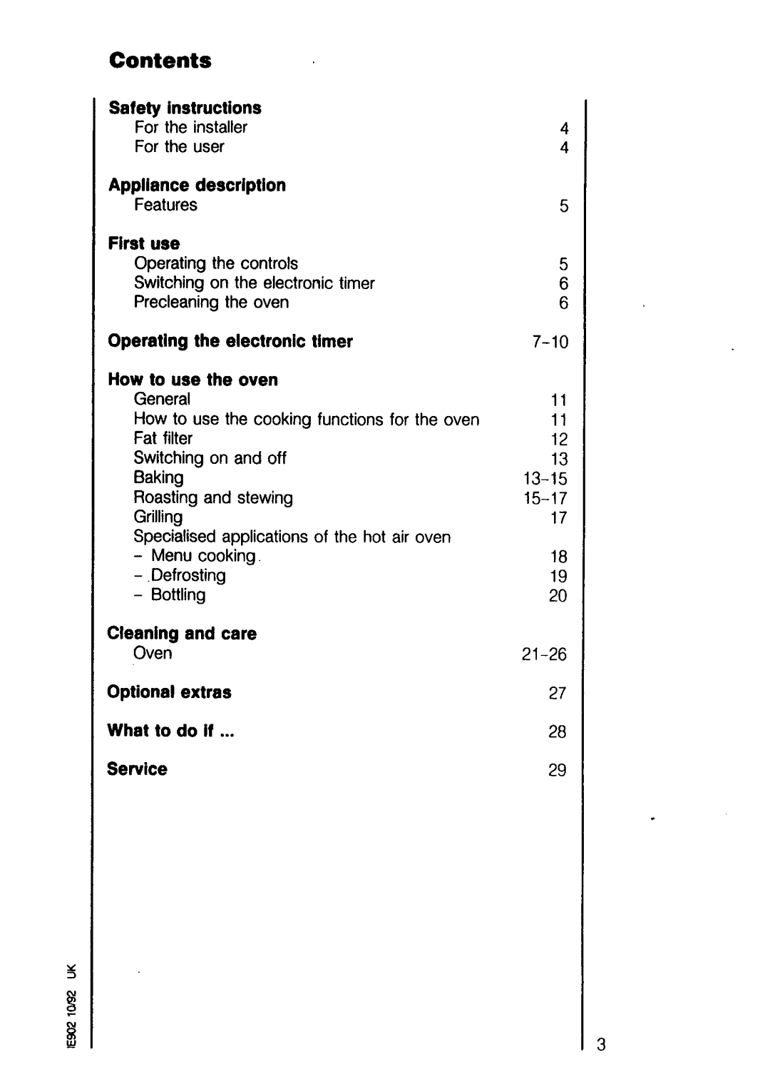 Electrolux 5330 B-m manual 