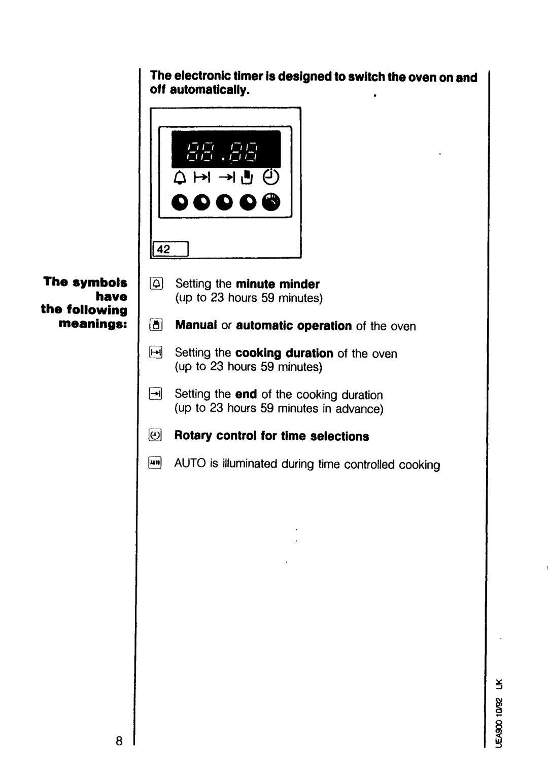 Electrolux 5330 B-m manual 