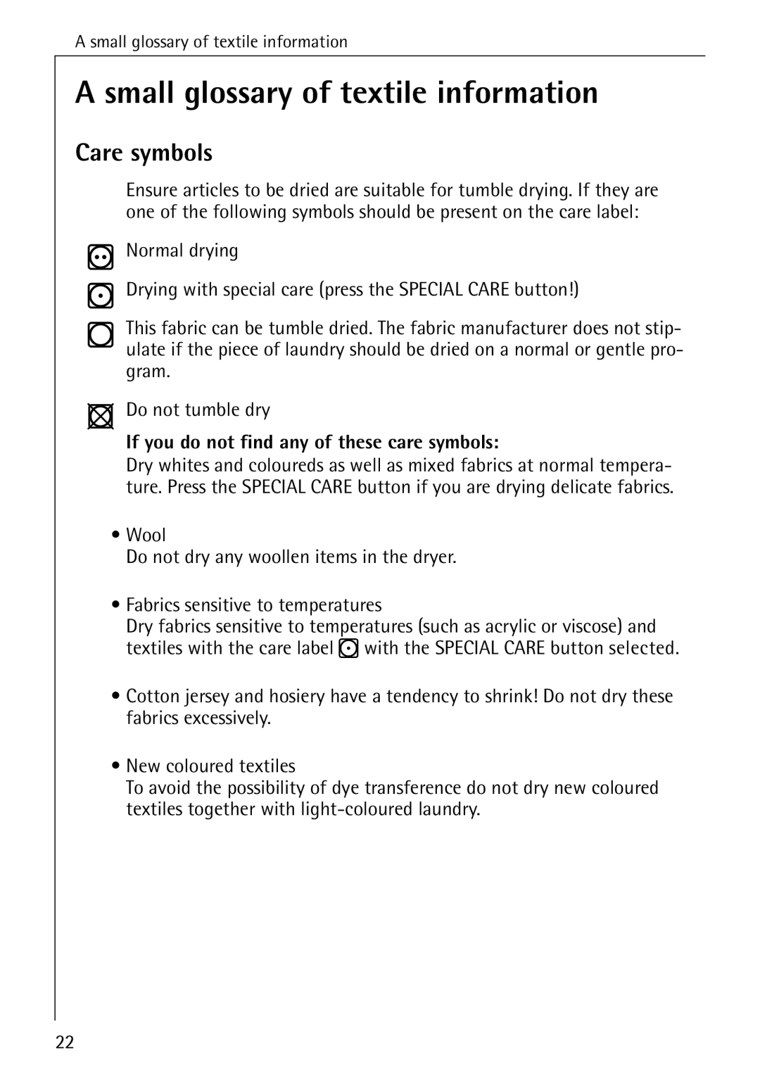 Electrolux 57700 operating instructions 