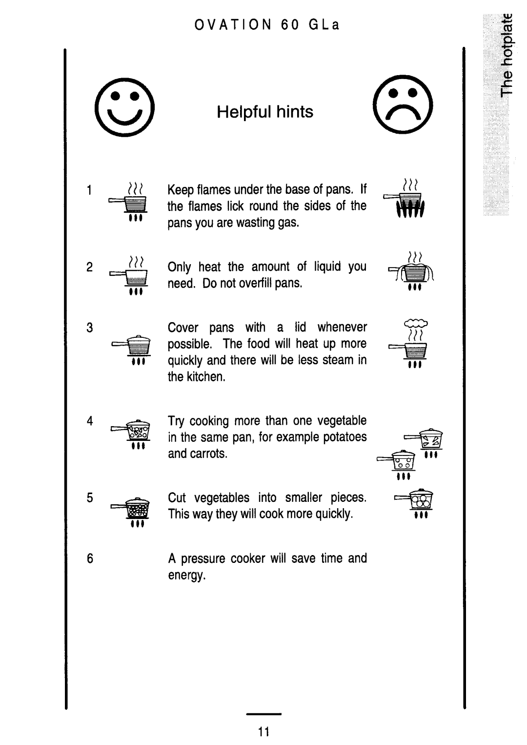 Electrolux 60 GLa manual 