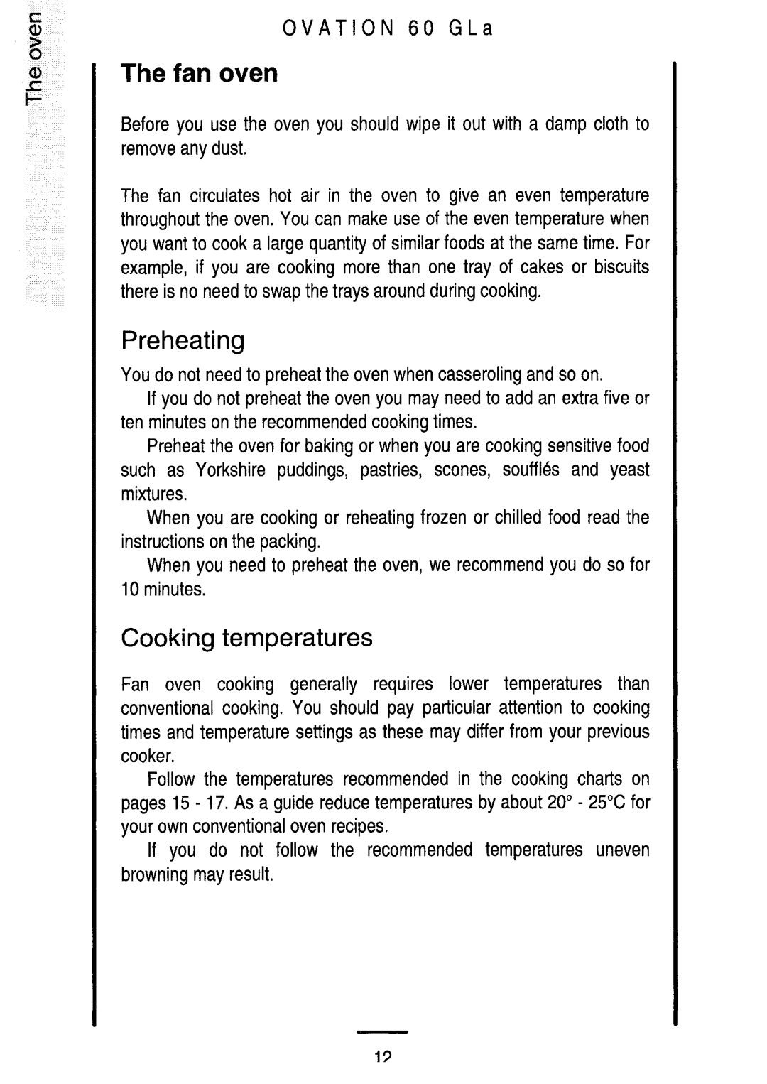 Electrolux 60 GLa manual 