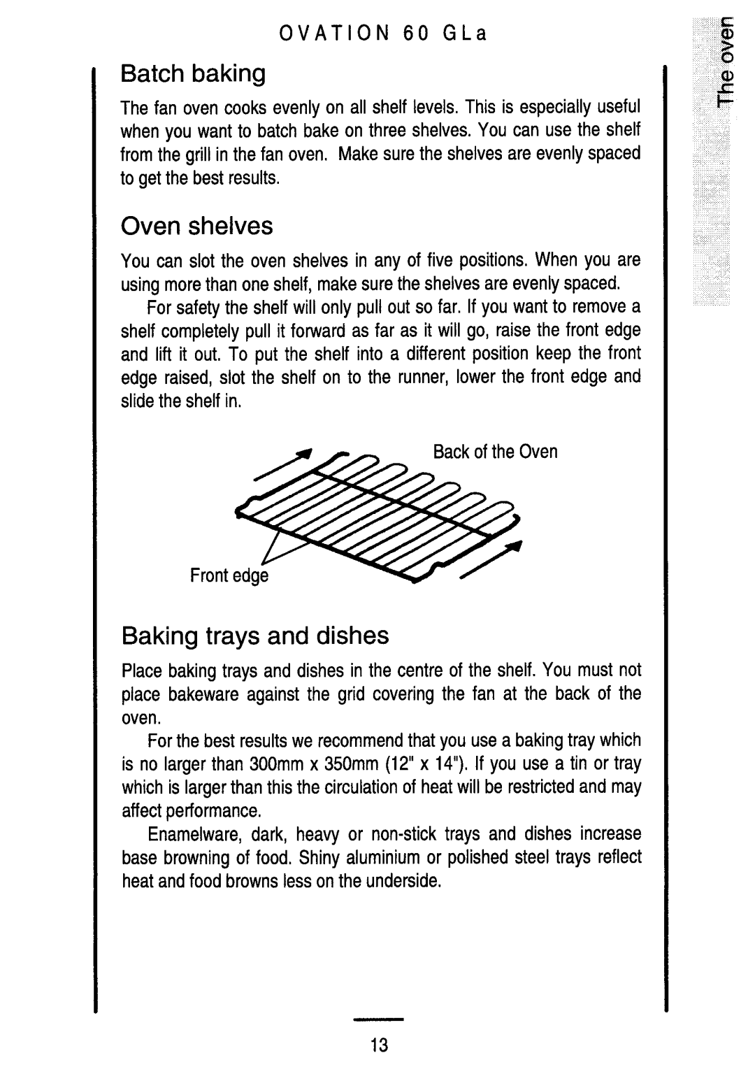 Electrolux 60 GLa manual 