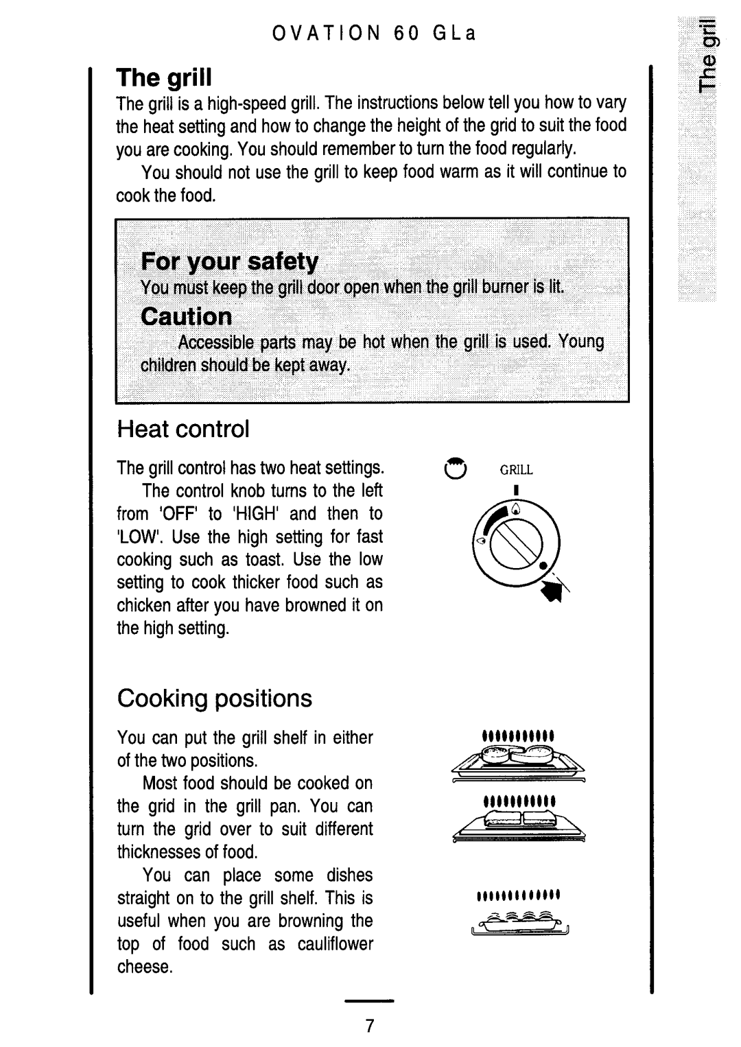 Electrolux 60 GLa manual 