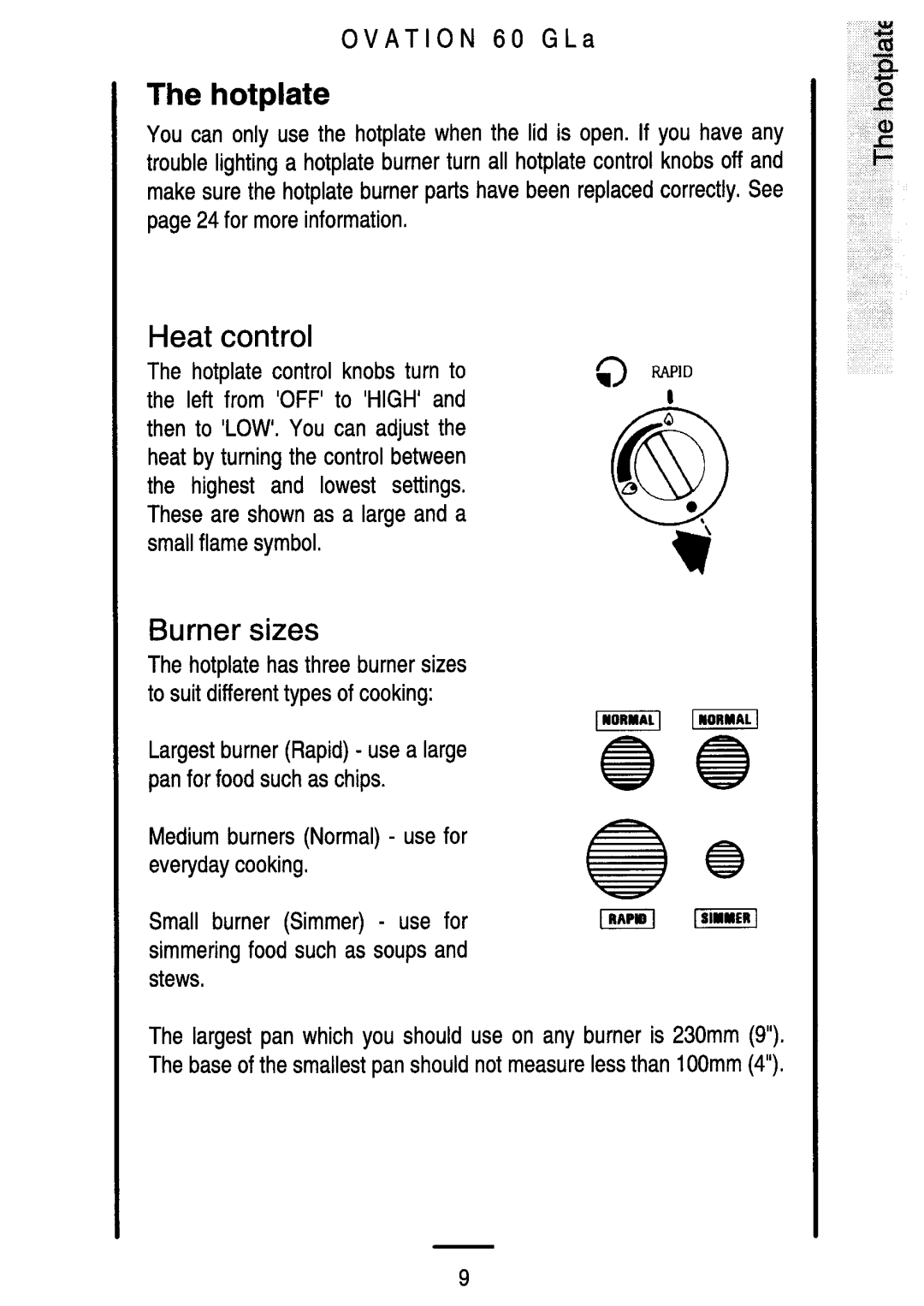 Electrolux 60 GLa manual 