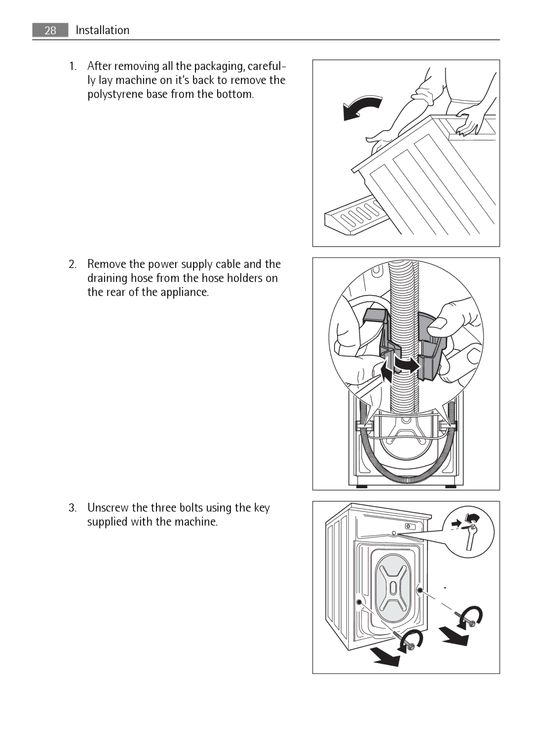 Electrolux 64850LE user manual Installation 