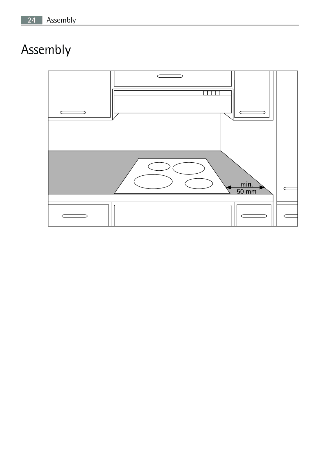 Electrolux 66320 K-MN user manual Assembly 