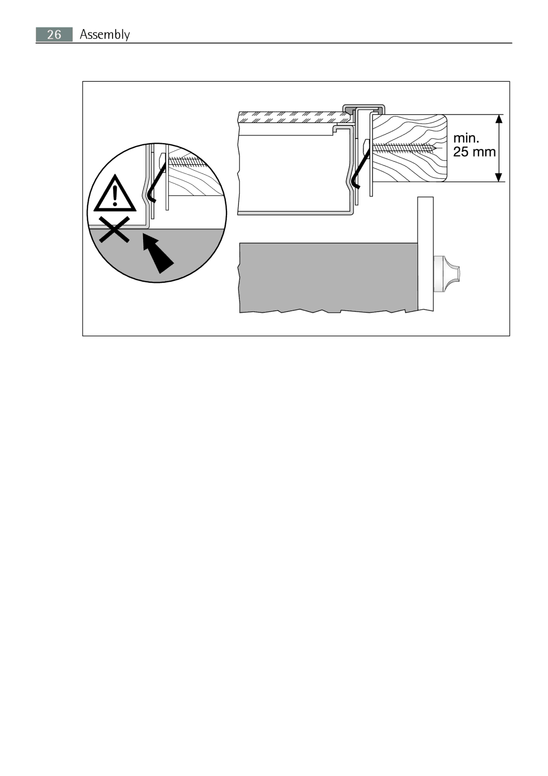 Electrolux 66320 K-MN user manual Assembly 