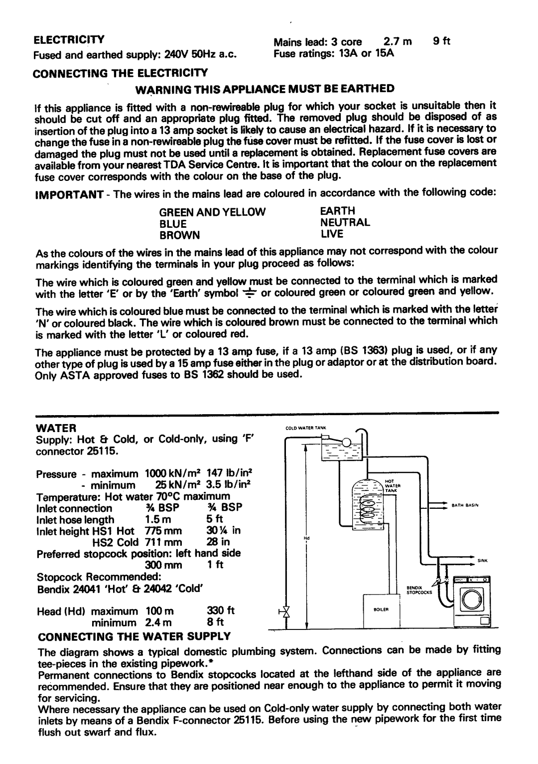 Electrolux 7129 manual 