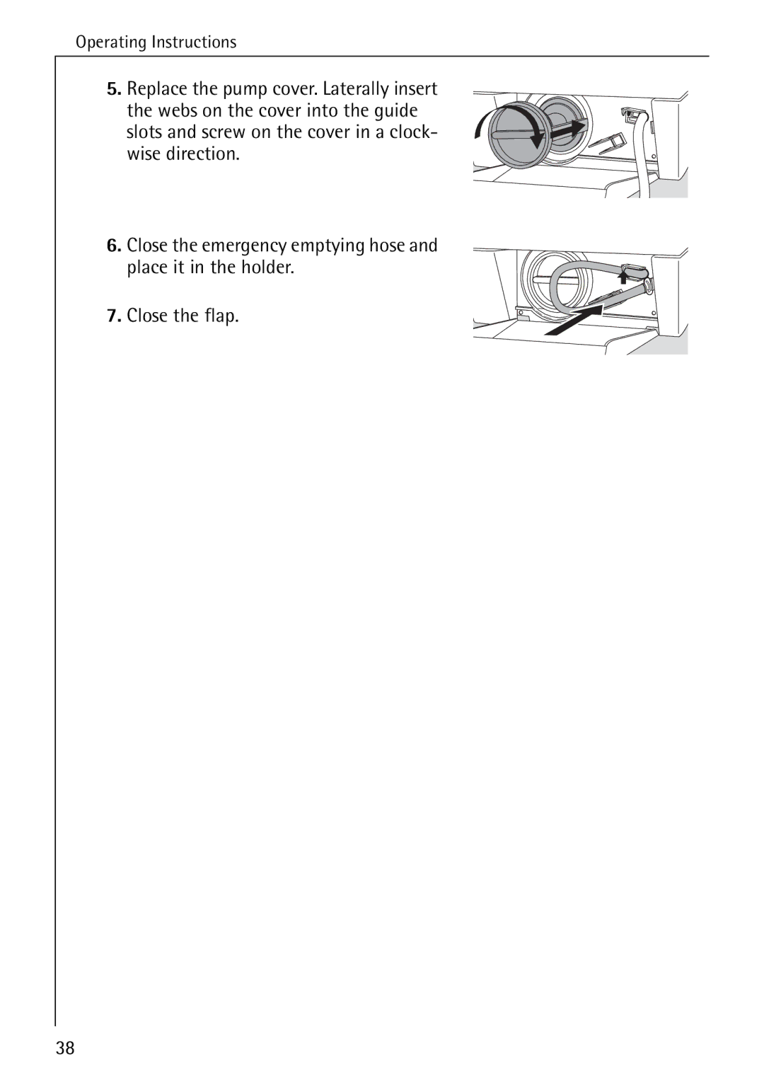 Electrolux 76669 manual Operating Instructions 