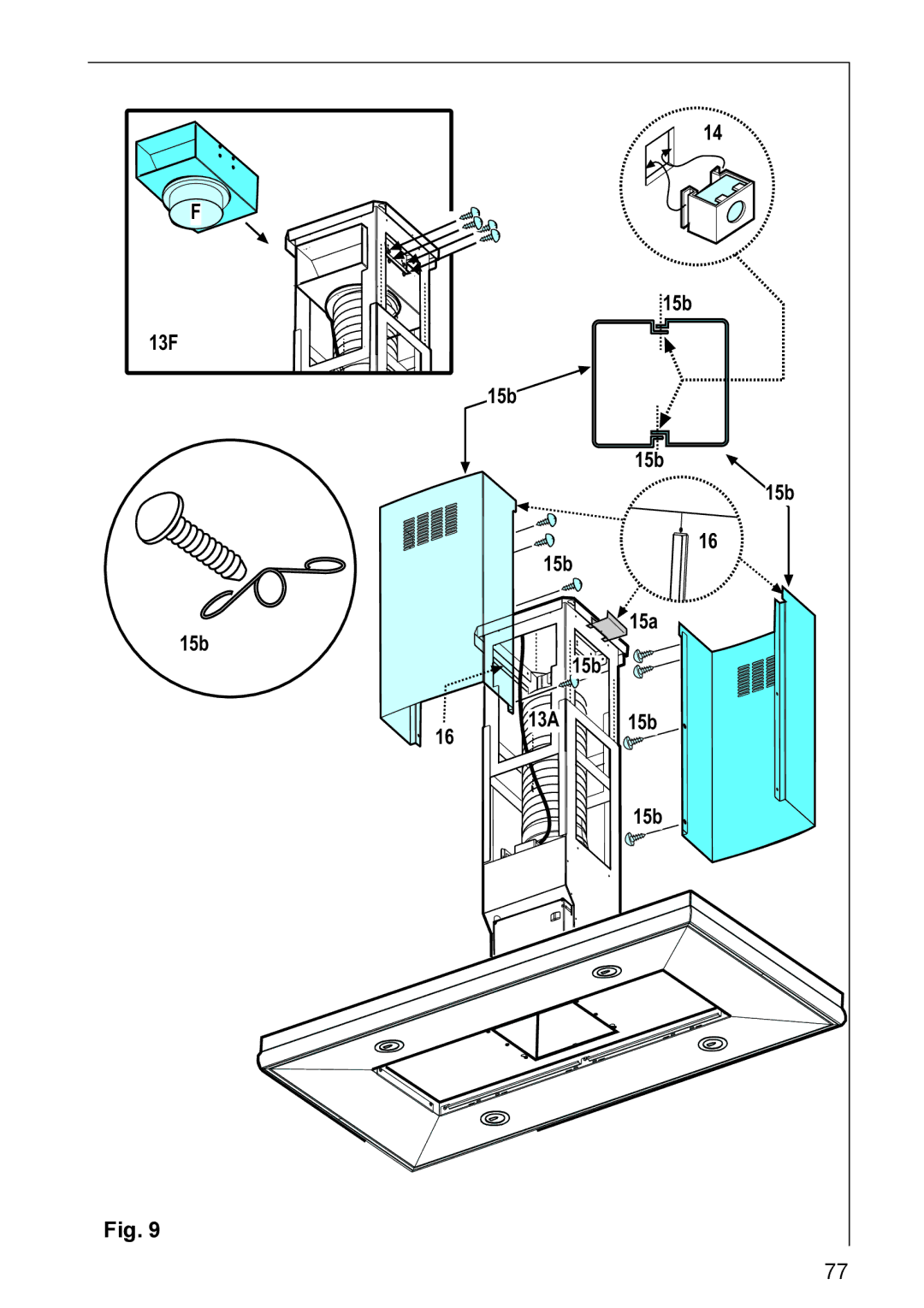 Electrolux 8820 installation instructions 15b 