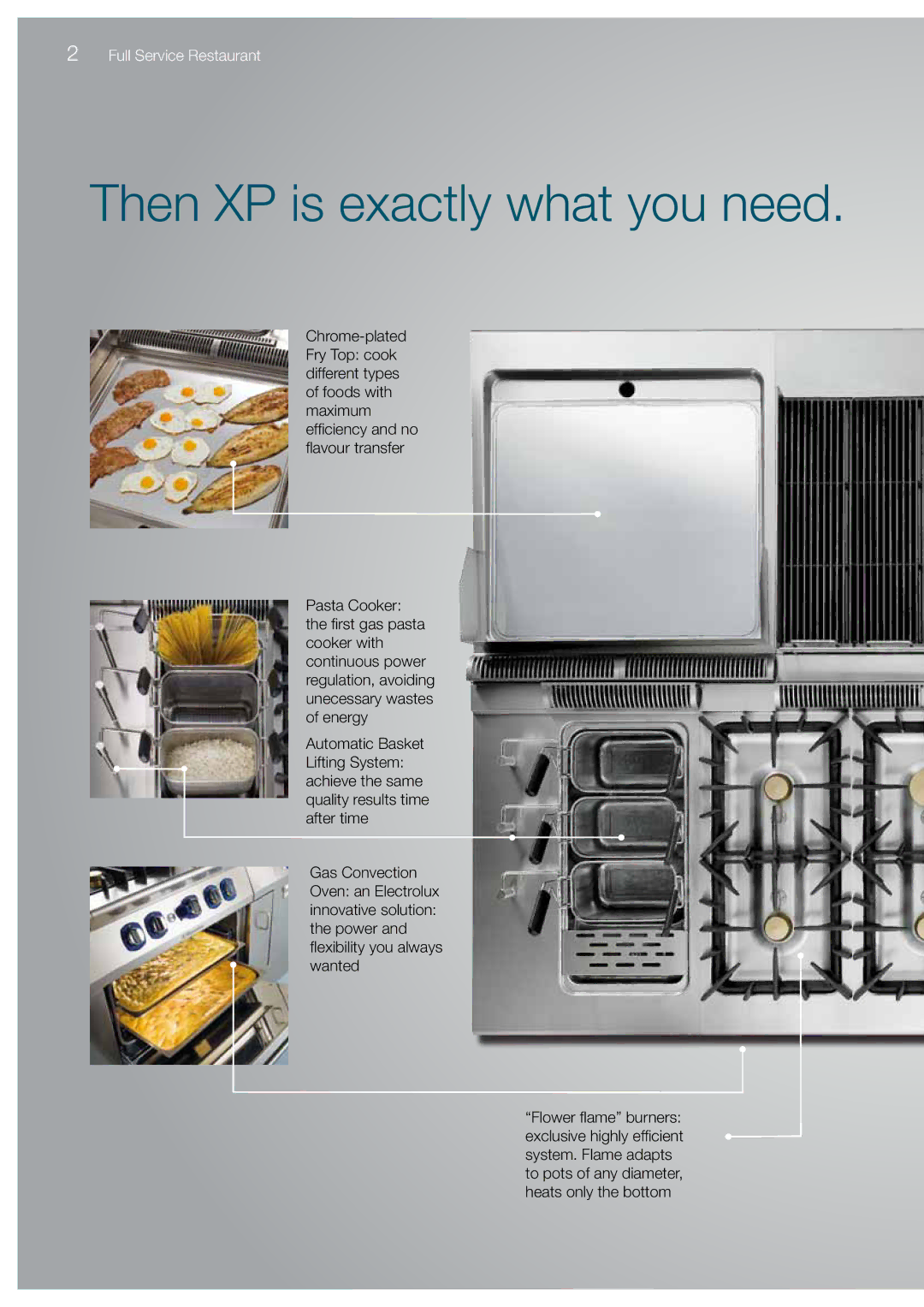 Electrolux 900XP, 700XP manual Then XP is exactly what you need 