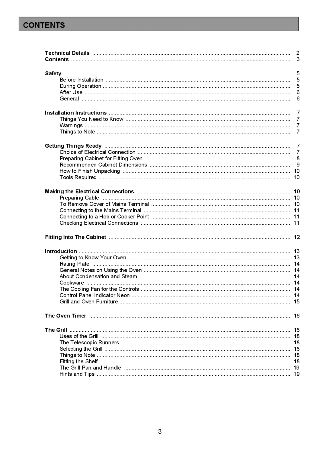 Electrolux 948, 949 manual Contents 