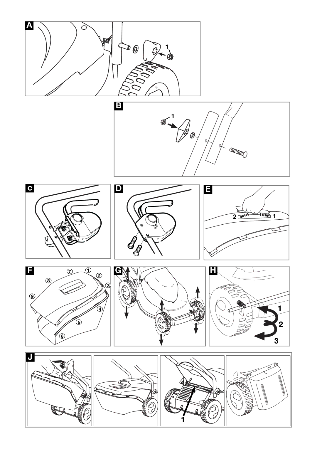 Electrolux 96432086400, M8033 E, 96432046400, M1033 E, 96477940100 manual 