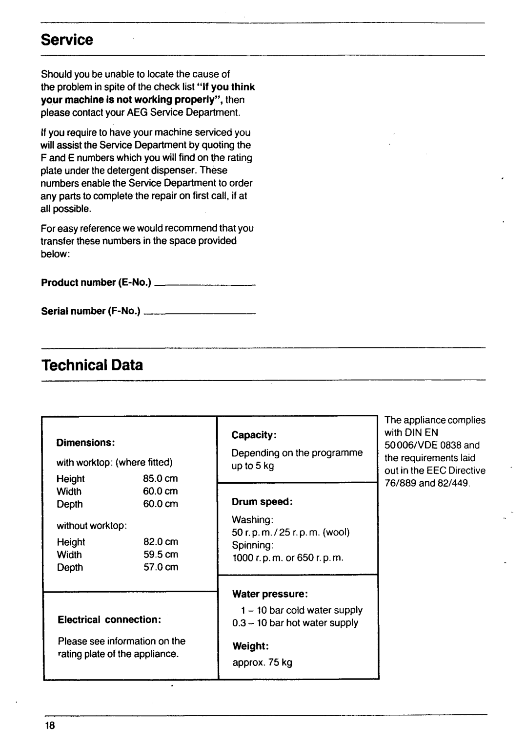 Electrolux 970 manual 