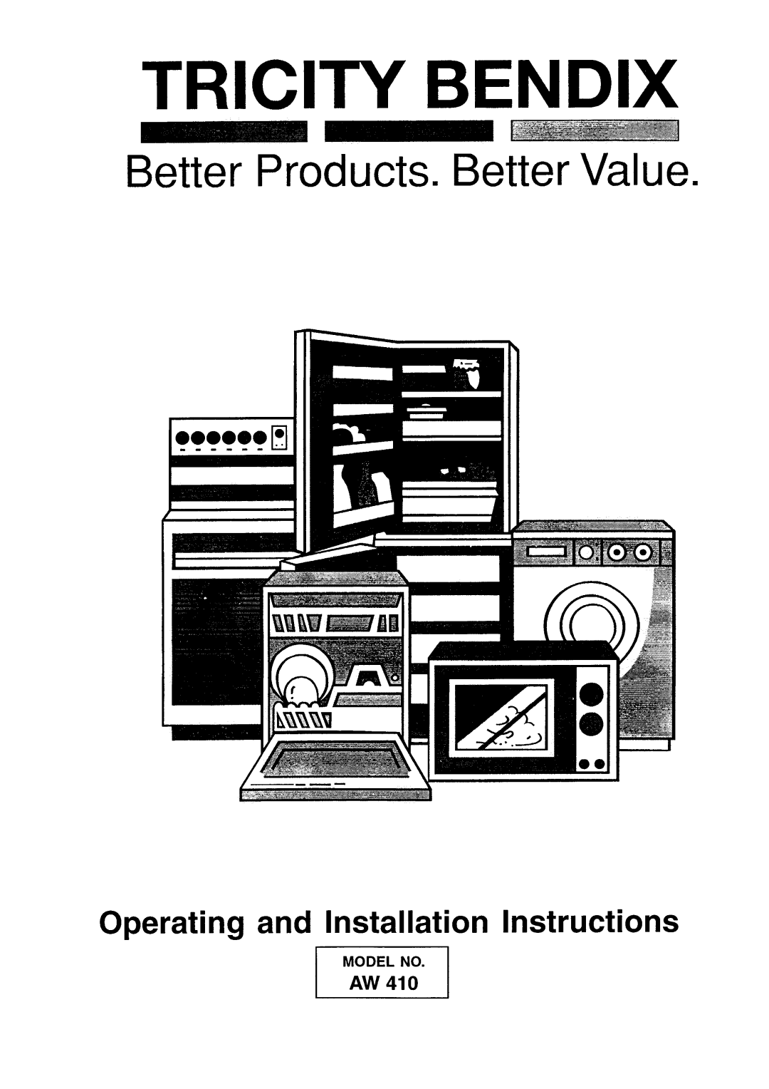 Electrolux AW 410 manual 