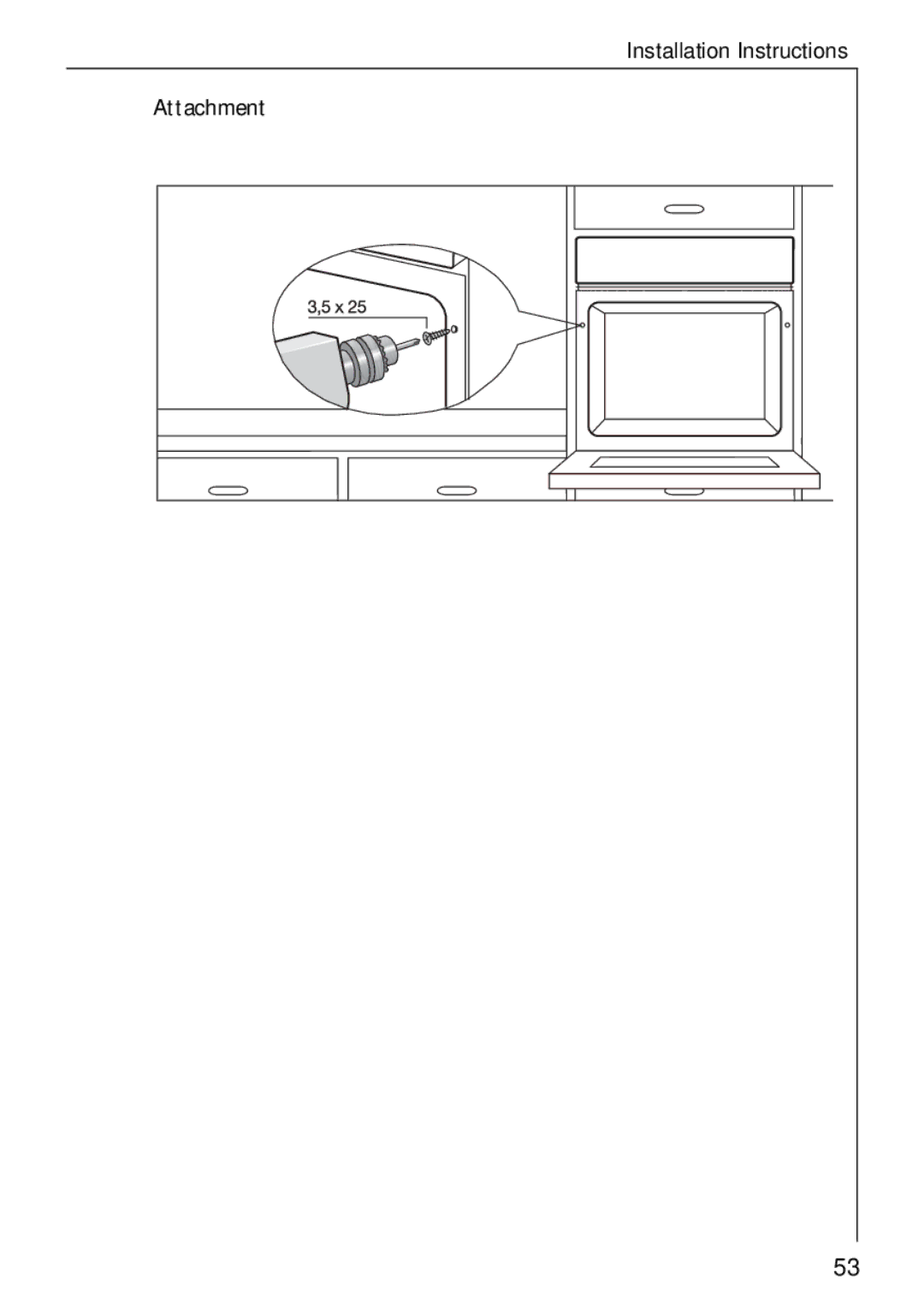 Electrolux B 2190 manual Attachment 