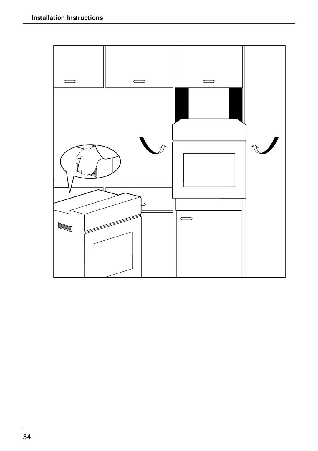 Electrolux B 4100 manual Installation Instructions 