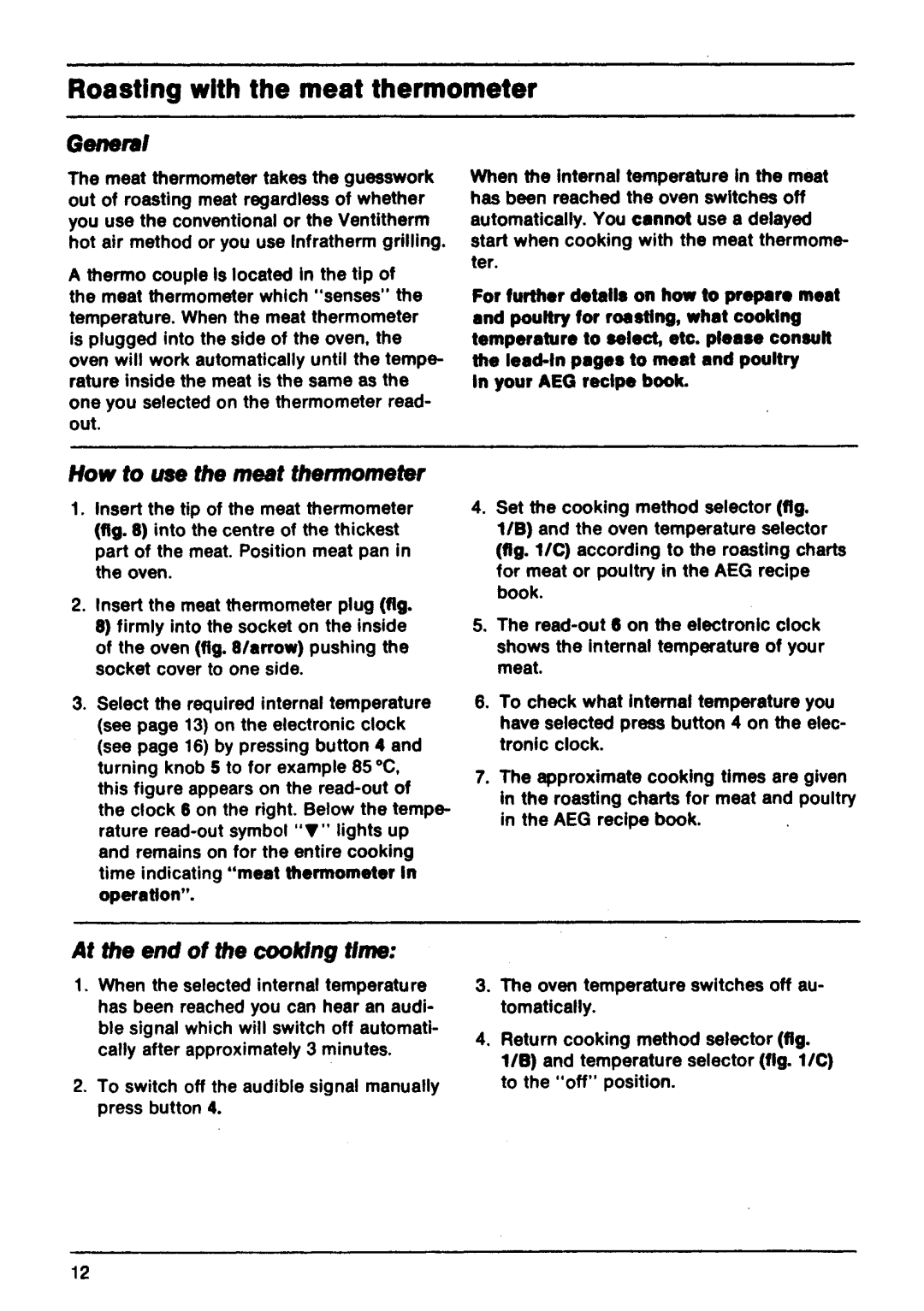 Electrolux B 60 LFV manual 