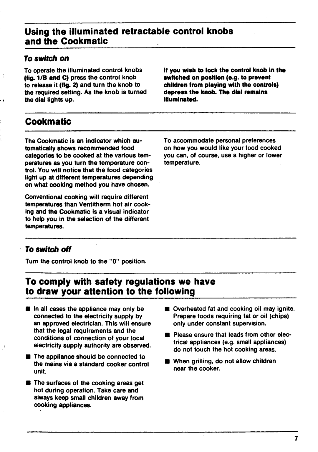 Electrolux B 60 LFV manual 