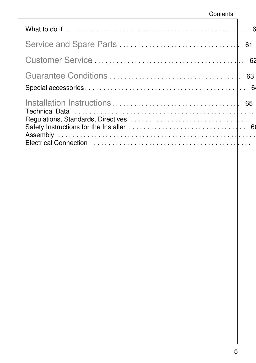 Electrolux B 81005 manual What to do if 