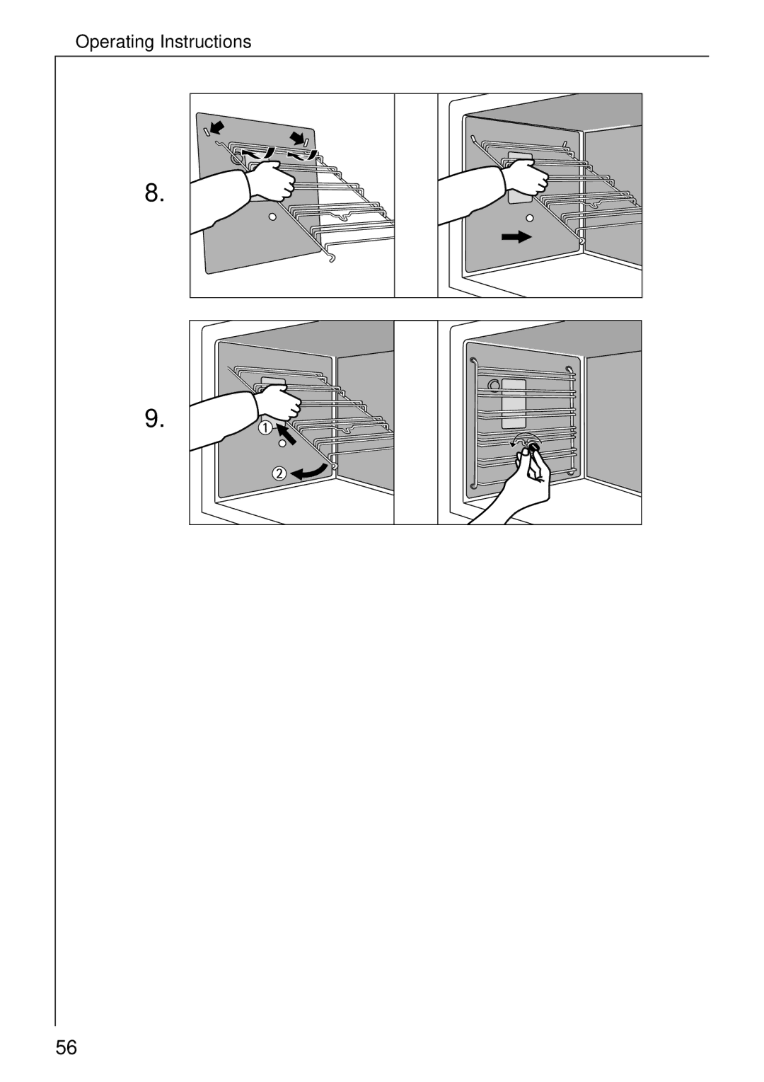 Electrolux B 81005 manual Operating Instructions 