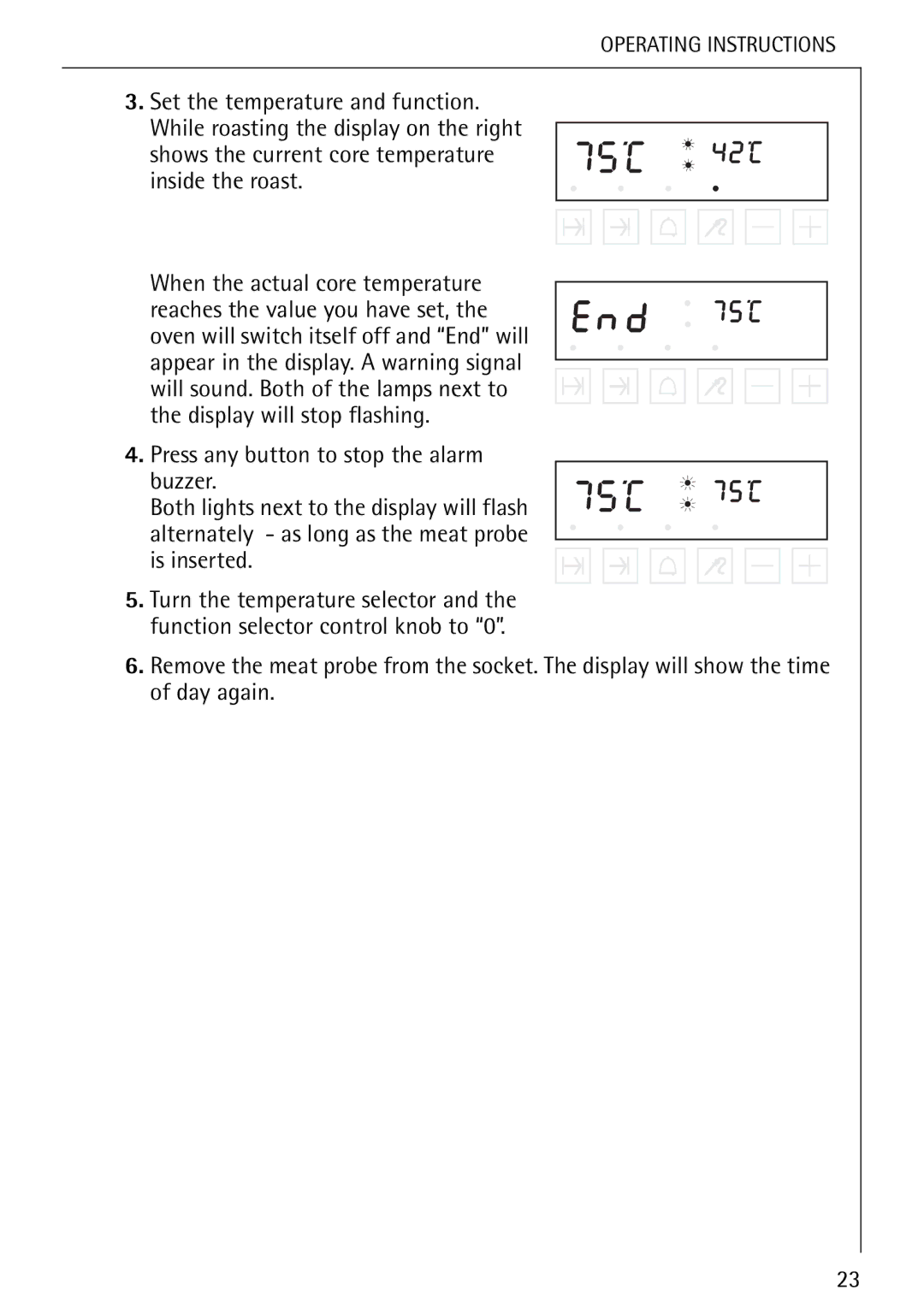 Electrolux B 8139-4-m manual Operating Instructions 