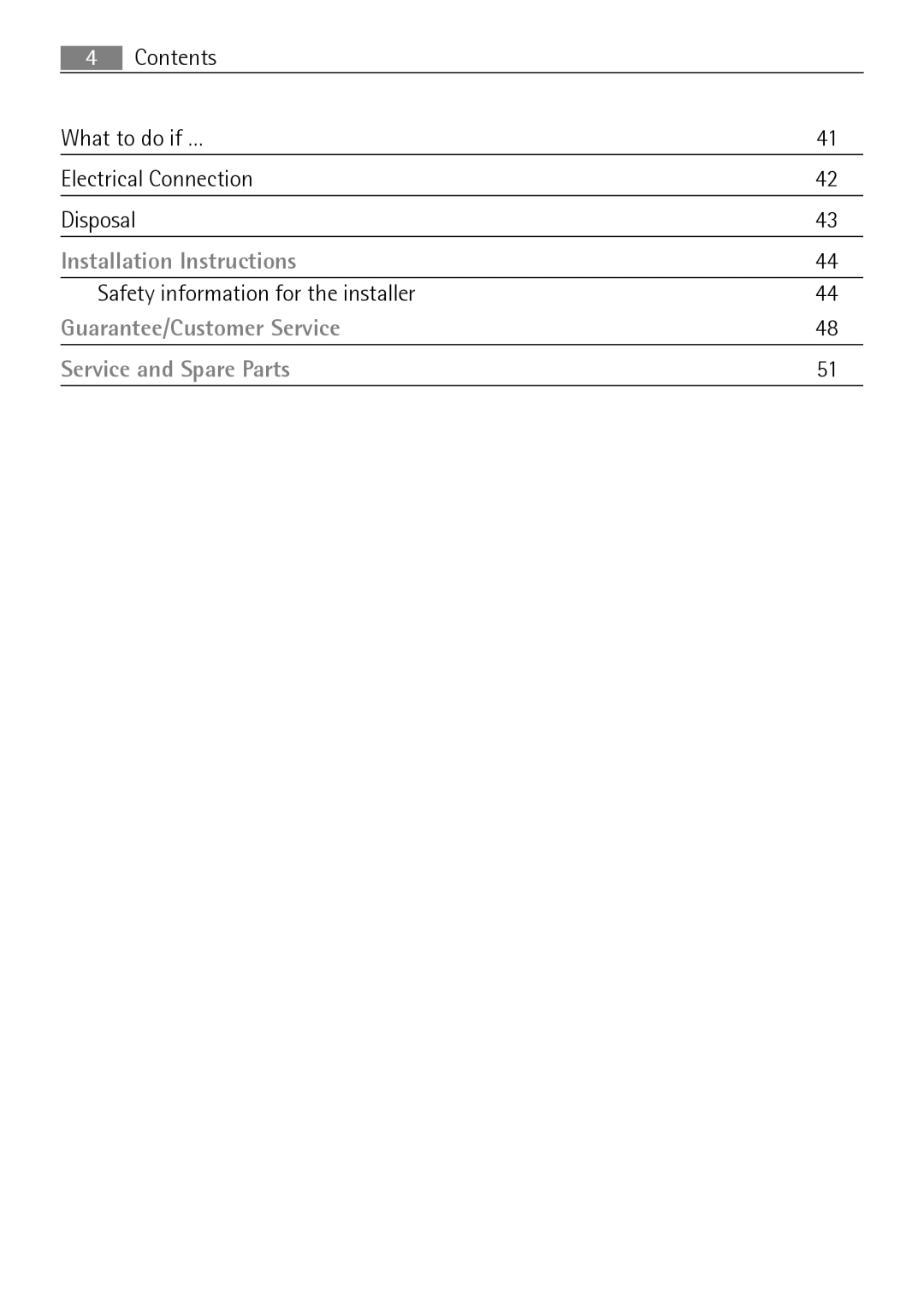 Electrolux B2100-5 user manual Installation Instructions 