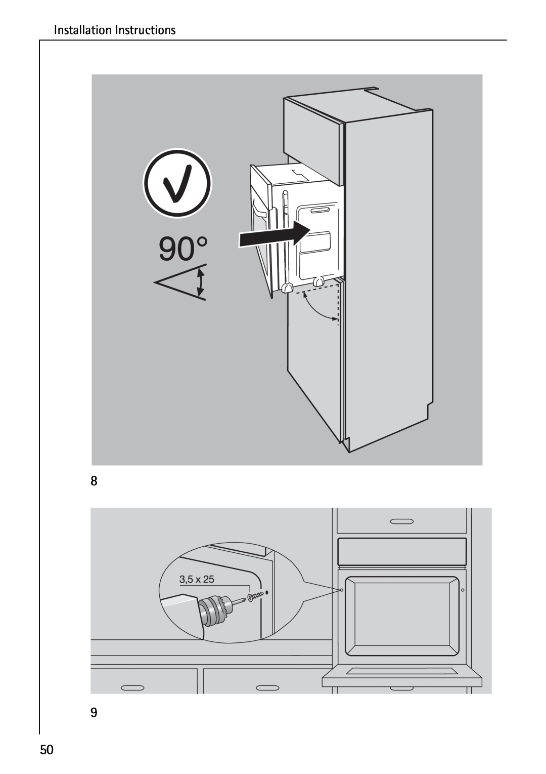 Electrolux B2190-1 manual Installation Instructions 
