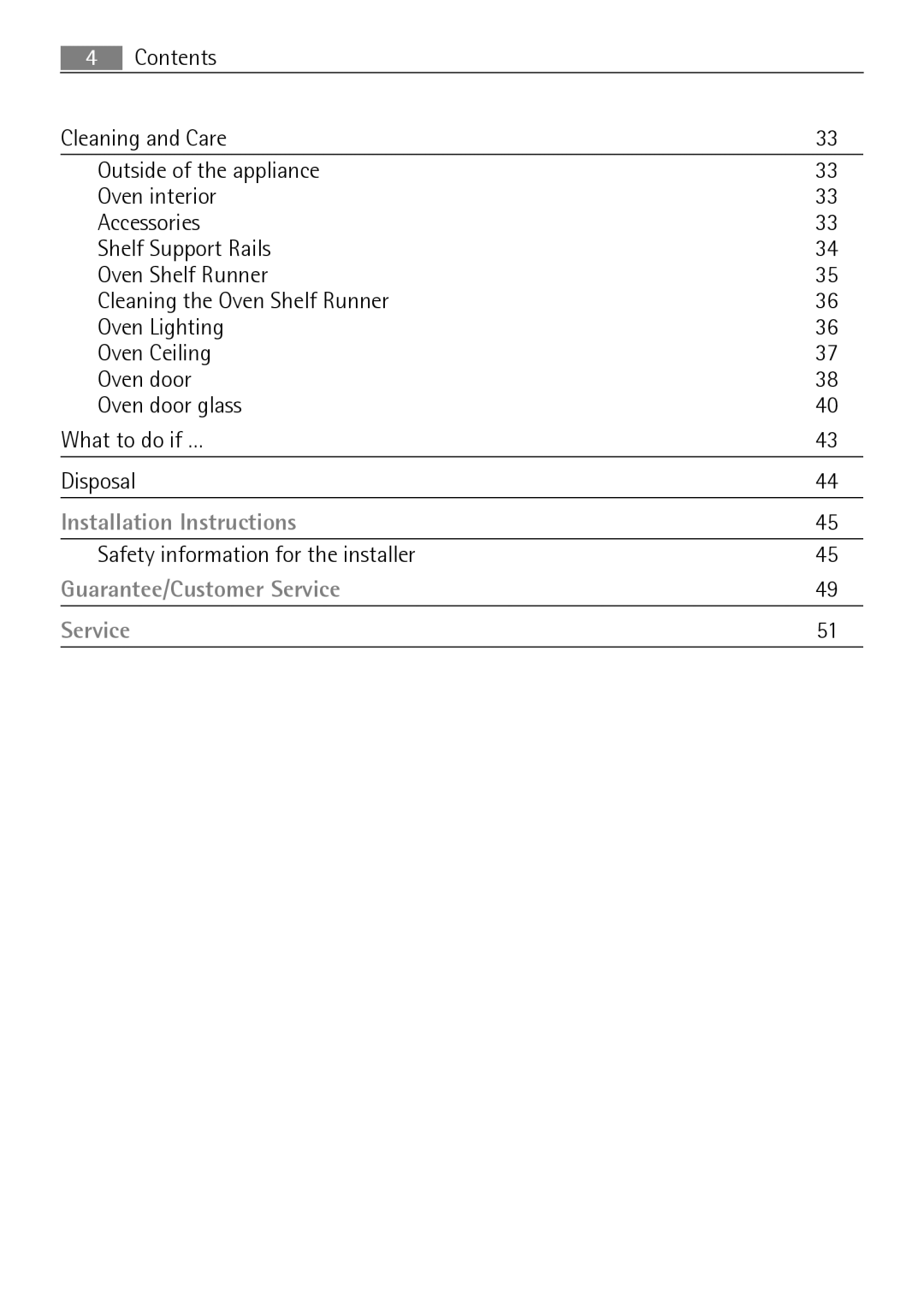 Electrolux B3301-5 user manual Installation Instructions 