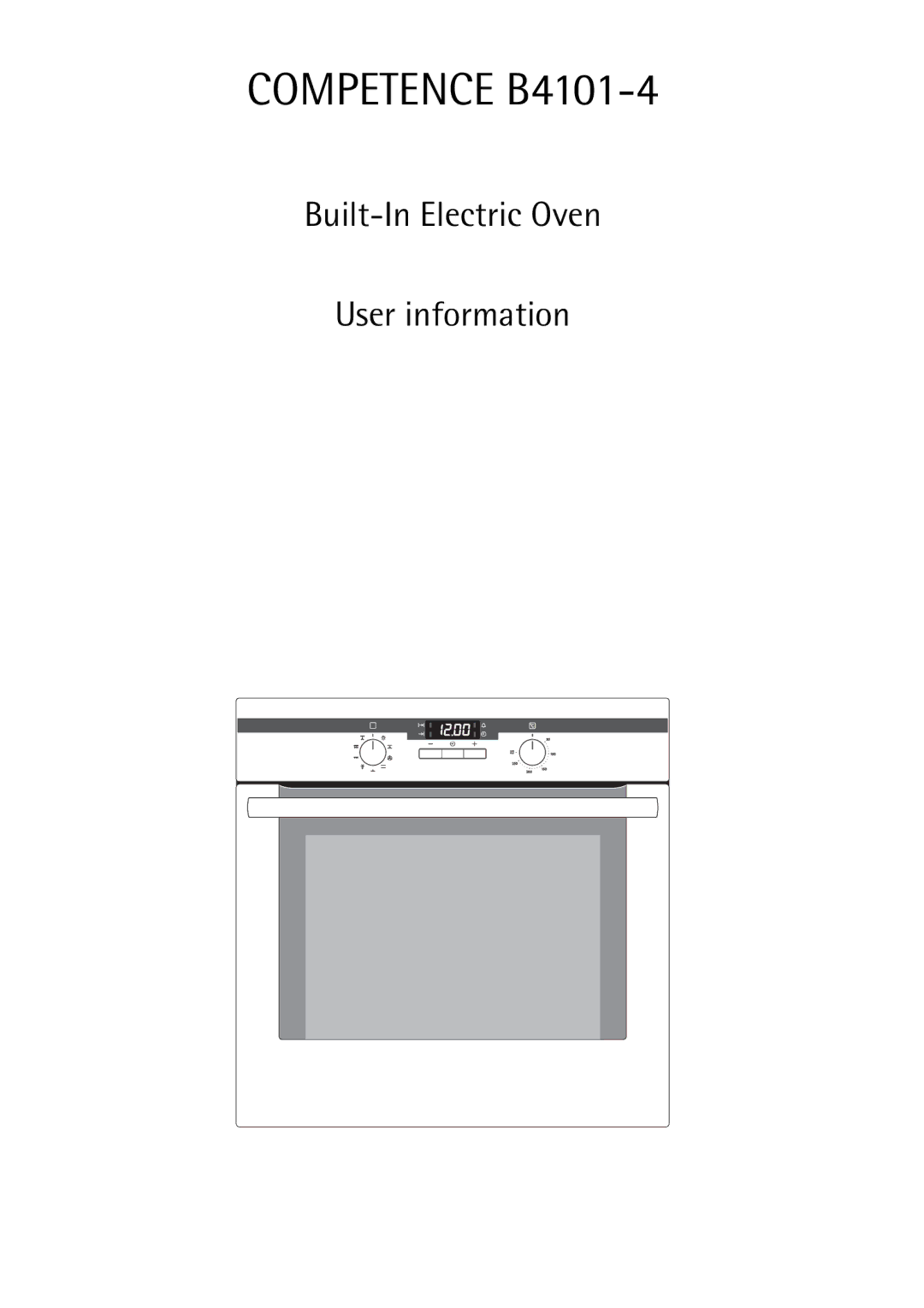 Electrolux manual Competence B4101-4 