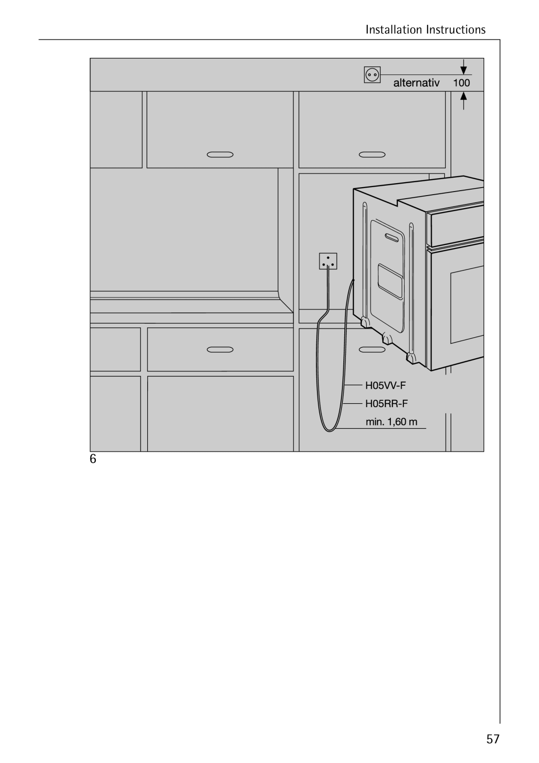 Electrolux B4140-1 manual Installation Instructions 