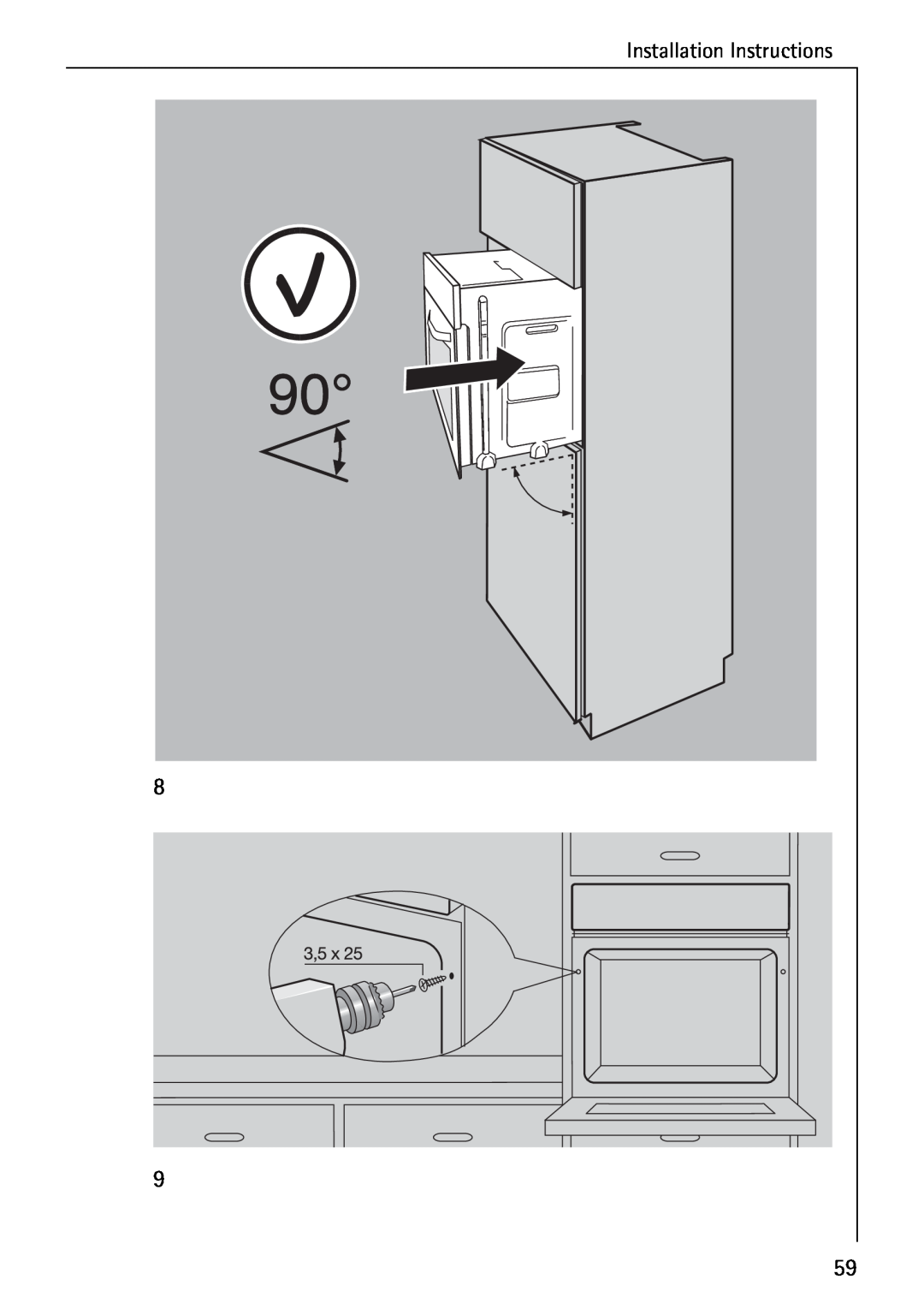 Electrolux B4140-1 manual Installation Instructions 