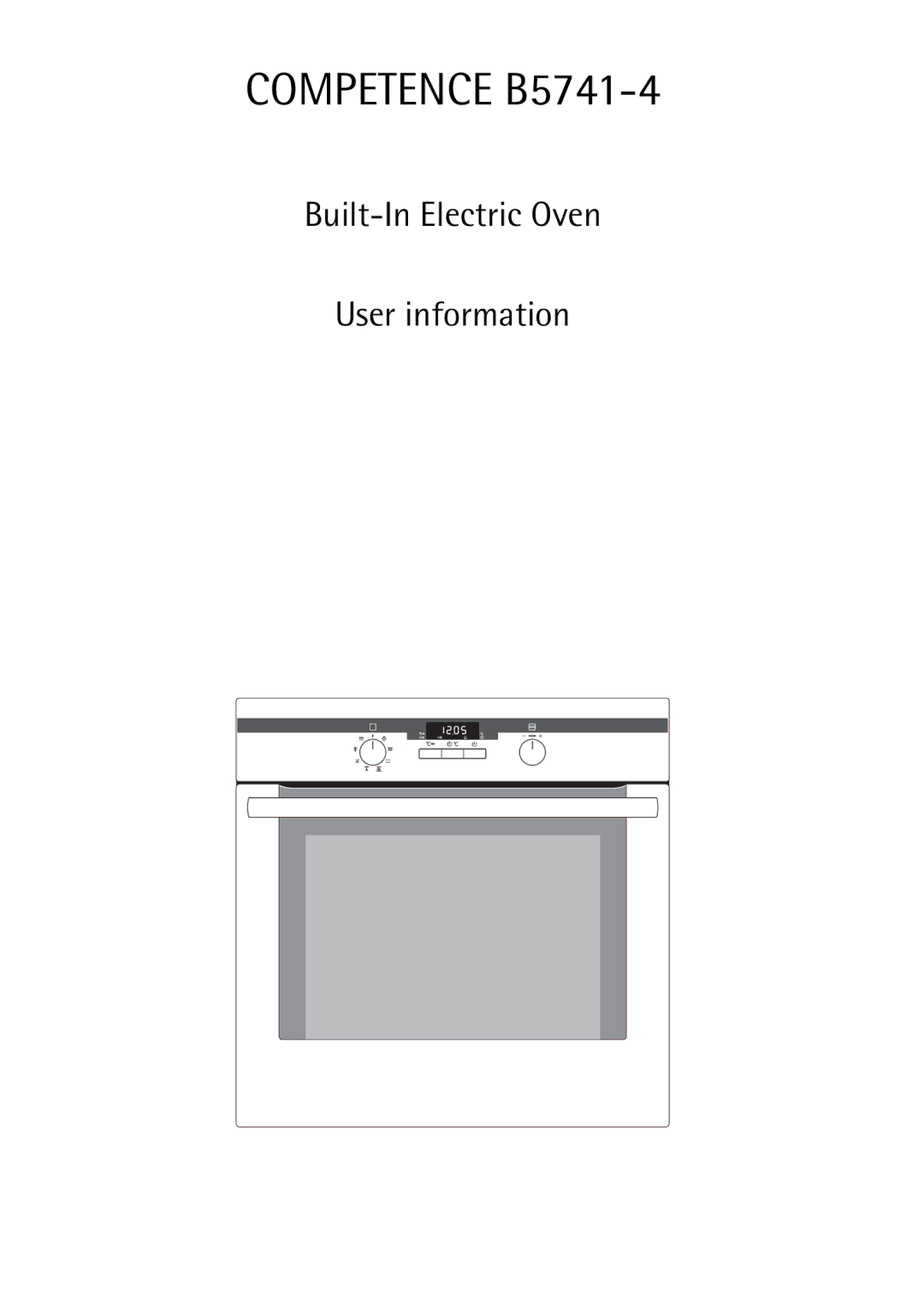 Electrolux manual Competence B5741-4 