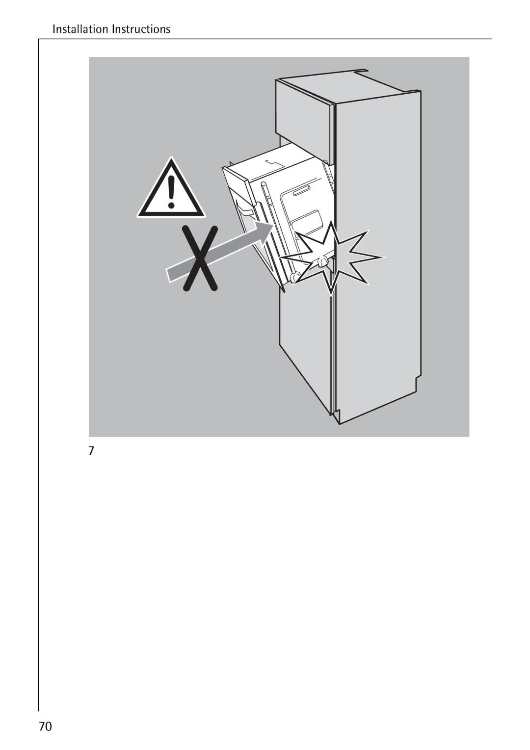 Electrolux B6140-1 manual Installation Instructions 